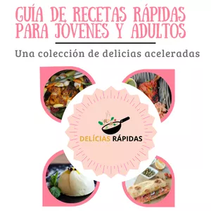 Imagen de portada para Ebook Guía Recetas Rapidas para Jóvenes y Adultos