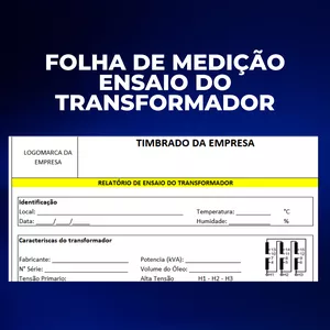 Imagem de capa para o Curso online FOLHA DE MEDIÇÃO - TRANSFORMADOR
