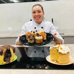 Imagem de capa para o Ebook E-book Panetones e Chocotones Saudáveis