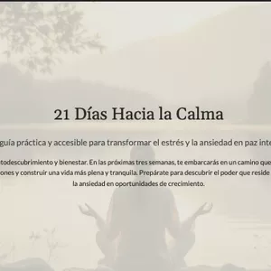 Imagen de portada para Curso online Original Libérate de la Ansiedad en 21 Días