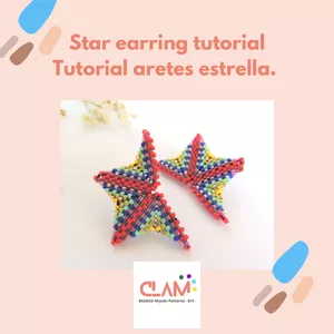 Imagen de portada para Ebook Ebook Tutorial Tejido Miyuki estrella 