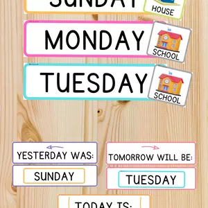 Cover image for Online course Days of the Week | 1st Grade  | Class Flashcards 