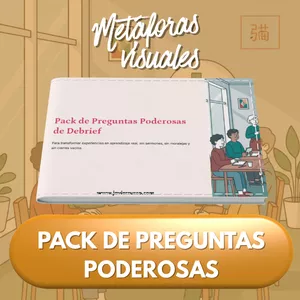 Imagen de portada para Ebook PACK DE PREGUNTAS PODEROSAS PARA METAFORAS VISUALES