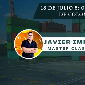 Imagen de portada para Curso online IMPORTACIONES DE CHINA A COLOMBIA POR BARCO Y AVION.
