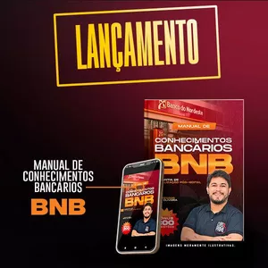 Imagem de capa para o Ebook CONHECIMENTOS BANCÁRIOS BANCO DO NORDESTE