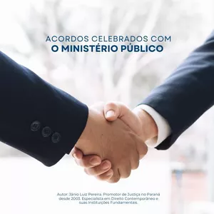 Imagem de capa para o Ebook ACORDOS COM O MINISTÉRIO PÚBLICO