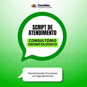 Imagem de capa para o Ebook Script de Atendimeto - Consultório Odontológico