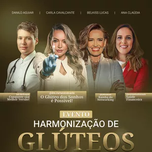 Imagem de capa para o Evento presencial EVENTO PRESENCIAL HARMONIZAÇÃO DE GLÚTEOS