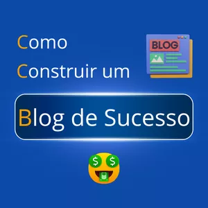 Imagem de capa para o Ebook E-book Blog de Sucesso - WordPress