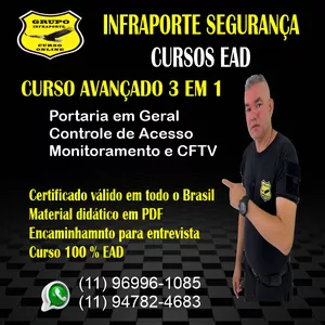 CURSO PORTARIA CONTROLE DE ACESSO E CFTV