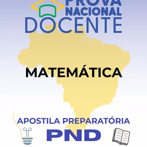 Imagem de capa para o Ebook Preparatório PND- MATEMÁTICA