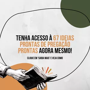 Imagem de capa para o Ebook 67 ideias de pregações