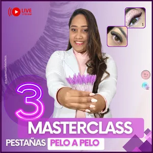 Imagen de portada para Curso online MASTERCLASS PESTAÑAS PELO A PELO