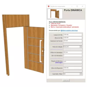 Imagem de capa para o Curso online BIBLIOTECA DE BLOCOS DINÂMICOS DE PORTAS DE GIRO DE MADEIRA (DOBRADIÇAS | PIVOTANTE)