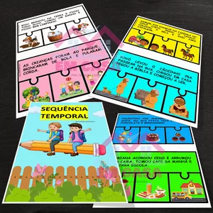 Imagem de capa para o Ebook Sequência Temporal