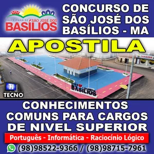 Imagem de capa para o Ebook APOSTILA CONHECIMENTOS COMUNS PARA CARGOS DE NÍVEL SUPEIOR 
