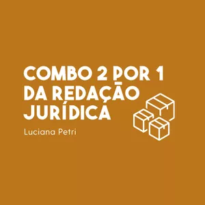 Imagem de capa para o Curso online Combo 2 por 1 da Redação Jurídica