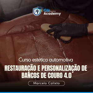 Imagem de capa para o Curso online Curso de Restauração e Personalização de Bancos de Couro 4.0