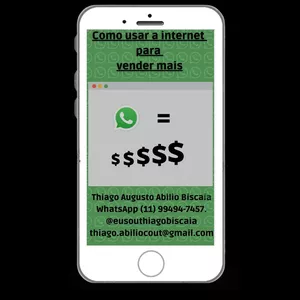 Imagem de capa para o Ebook Como Usar A Internet "WhatsApp" Para Vender Mais