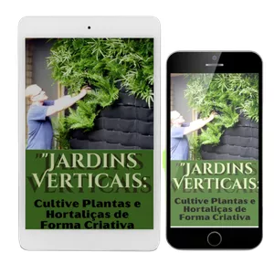 Imagem de capa para o Ebook Guia Prático Jardim Vertical 