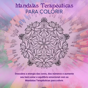 Mandalas terapêuticas - para colorir