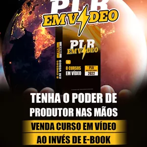 Imagem de capa para o Curso online Pack Cursos PLR em Vídeo