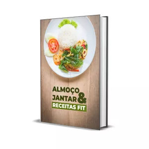 Imagem de capa para o Ebook Almoço e Jantar Fitnes