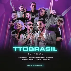 Imagem do curso TTDBRASIL - CONGRESSO DE FOTOGRAFIA E MARKETING