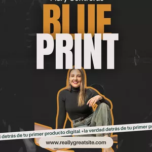 Imagen de portada para Curso online Blue Print de una emprendedora: la verdad detrás de tu primer producto digital