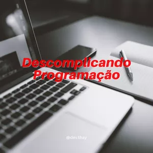 Imagem de capa para o Curso online Descomplicando programação