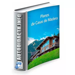 Imagen de portada para Ebook GUÍAS con PLANOS para CONSTRUIR CASAS de MADERA