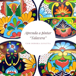 Imagem de capa para o Curso online Curso de Pintura Talavera