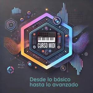 Imagen de portada para Curso online Curso MIDI