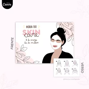 Imagem de capa para o Curso online Cartão SkinCare para imprimir 