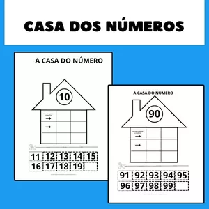 Imagem de capa para o Ebook A CASA DOS NÚMEROS