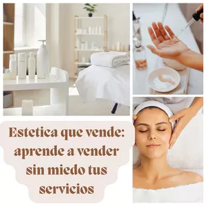 Imagen de portada para Curso online Estética que Vende: Guía práctica para llenar tu agenda y escalar tu negocio”