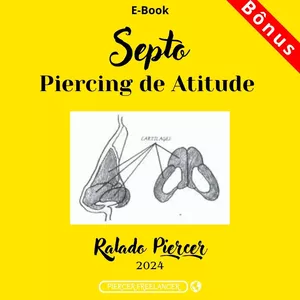 Imagem de capa para o Ebook Septo - Piercing de Atitude (Um Guia Completo para Piercers)