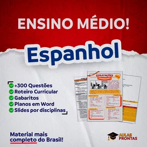 Imagem do curso ESPANHOL  - PLANEJAMENTOS E ATIVIDADES - BNCC