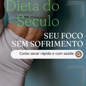Imagem de capa para o Ebook Dieta do Século 