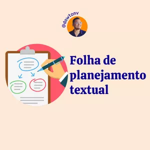Imagem de capa para o Curso online Folha de Planejamento Textual