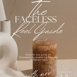 Cover image for Ebook The Faceless Reels Guide