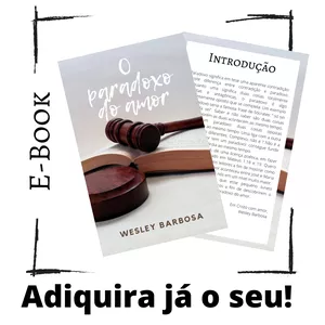 Imagem de capa para o Ebook E-BOOK - O PARADOXO DO AMOR. Wesley Barbosa