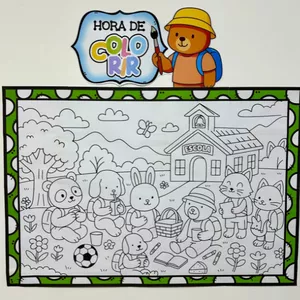 Imagem de capa para o Ebook PAINEL PINTURA COLETIVA