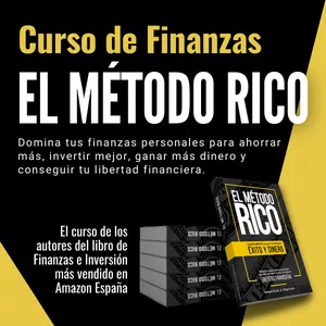 Imagem principal do produto Curso El Método RICO | Domina tus finanzas personales para ahorrar más, invertir mejor, ganar más dinero y conseguir tu libertad financiera.