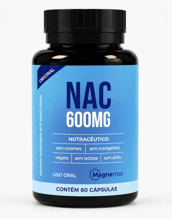 NAC 600mg 60 Cápsulas
