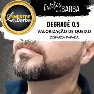 Imagem de capa para o Curso online BARBA DEGRADÊ 0,5 - VALORIZAÇÃO DO QUEIXO