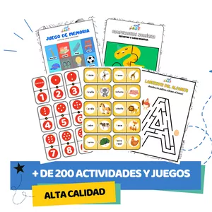 Imagen de portada para Curso online + de 200 Actividades y Juegos