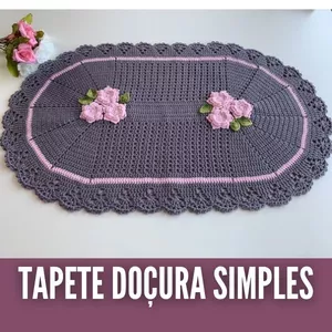 Imagem de capa para o Curso online VÍDEO AULA TAPETE DOÇURA SIMPLES