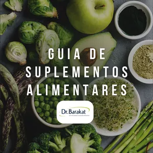 Imagem de capa para o Ebook E-book Guia de Suplementos Alimentares