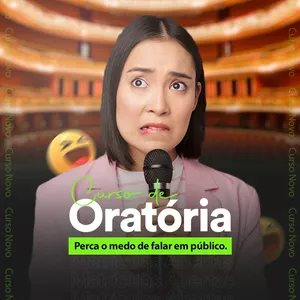 Imagem de capa para o Curso online Oratória